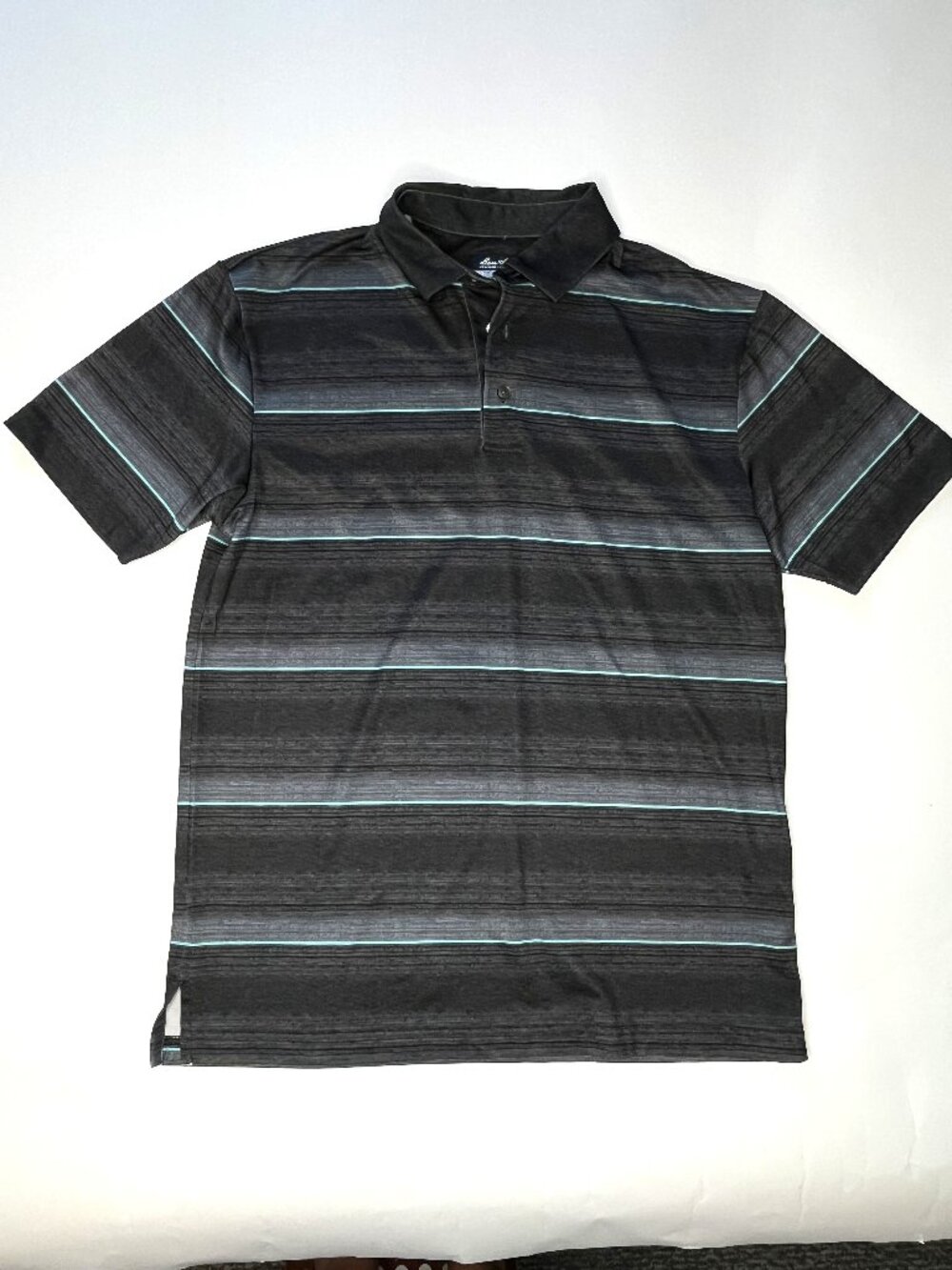 Ben Hogan Performance Small Polo Shirt Striped Short Sleeve Performance Golf